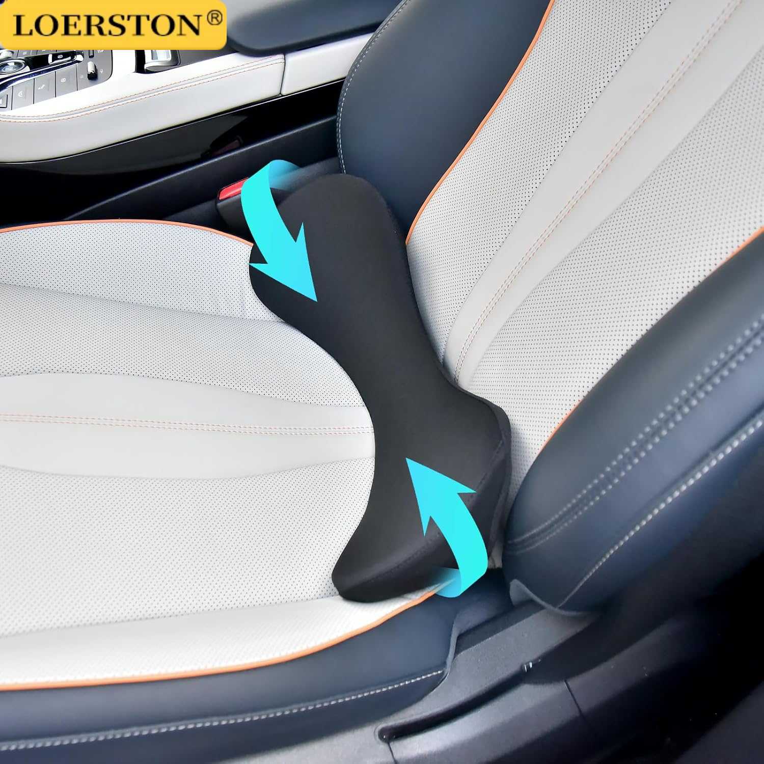 Memory Foam Car Neck Pillow Lumbar Support - 다용도 등받이 쿠션 요추 지지 베개