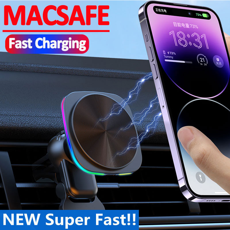 Wireless Car Charger Mount Fast Charging - 차량용 고속 무선 충전 마그네틱 거치대