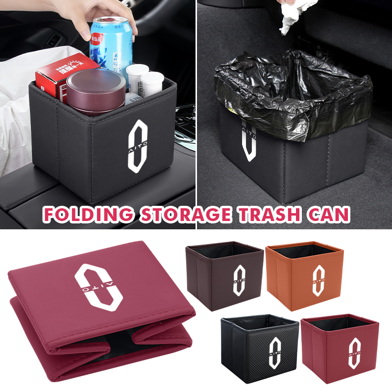 Waterproof Car Trash Can With Lid - Aito M5 M7 2022 2023용 자동차