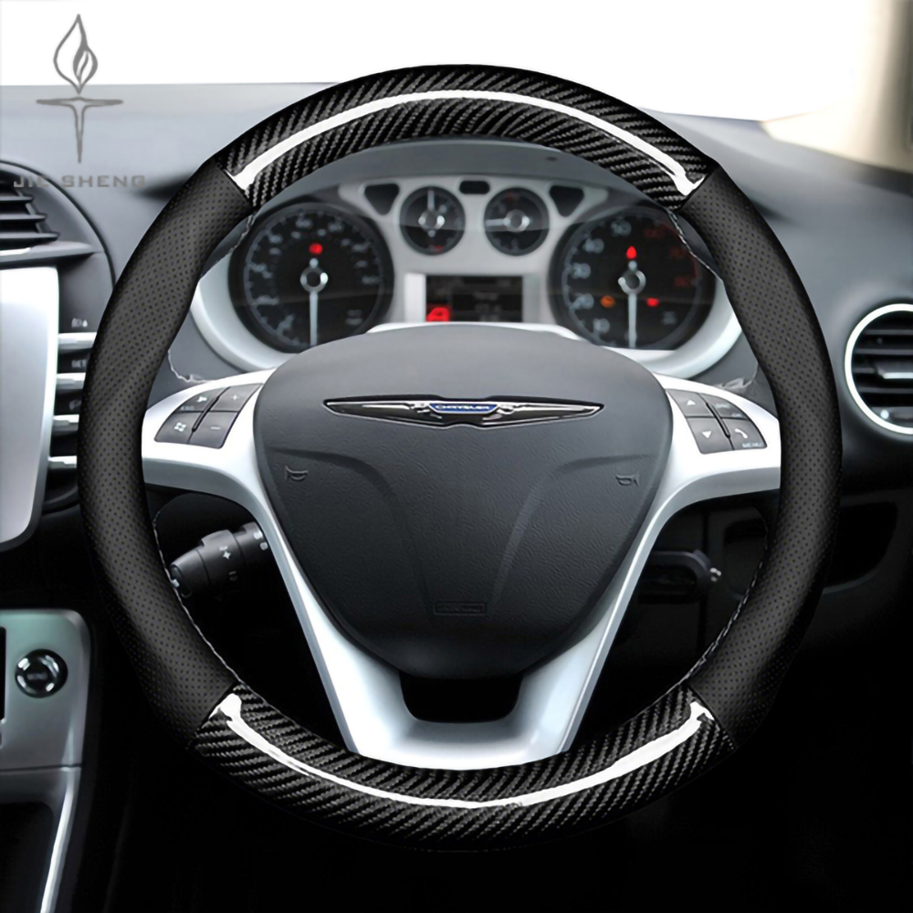 Car Steering Wheel Cover Anti Slip Breathable - 크라이슬러 300 300c Pacifica 200 Sebring