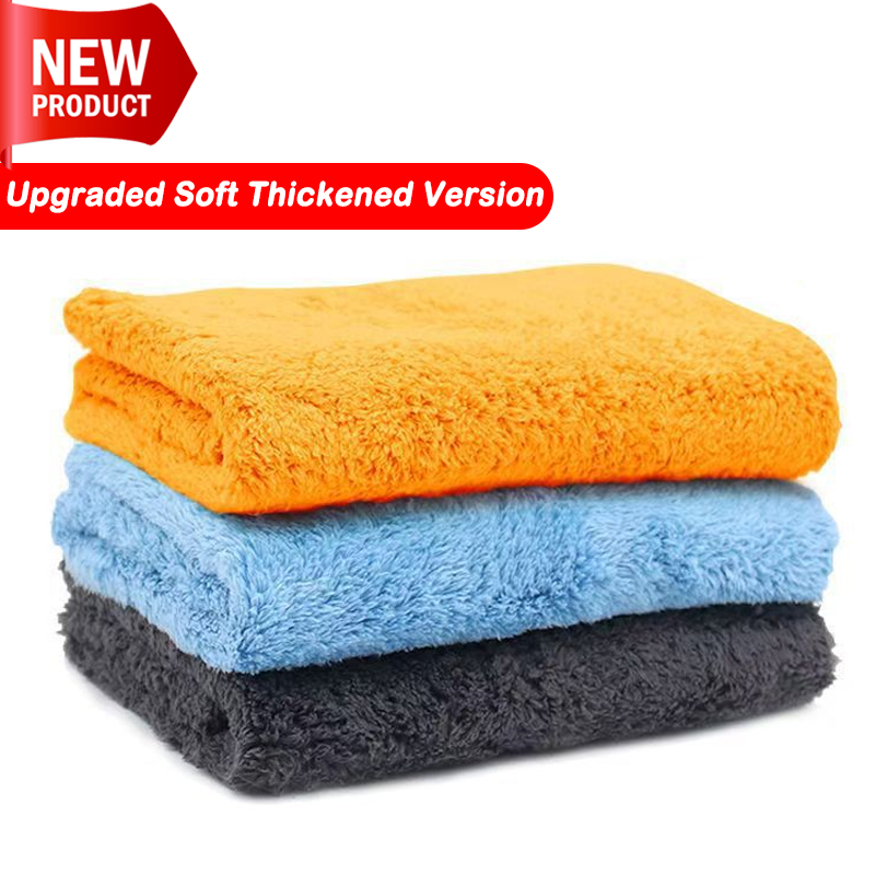 Microfiber Car Drying Towel Super Absorbent - 새로운 두꺼운 극세사 세차 타월 보풀