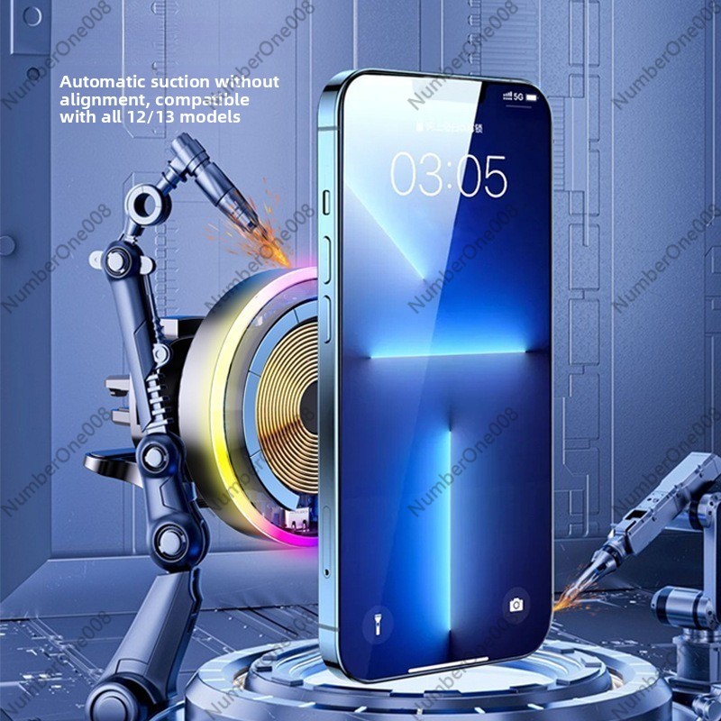 냉각 팬이 있는 마그네틱 무선 차량용 충전기, 통풍구  - Wireless Car Charger Mount Fast Charging 리뷰 및 가격