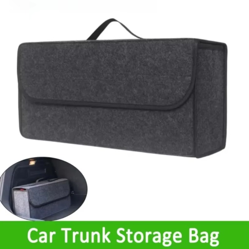 차량 트렁크 정리함, 펠트 소재, 접이식 수납 박스,  - Car Trunk Organizer Foldable Storage Box 리뷰 및 가격