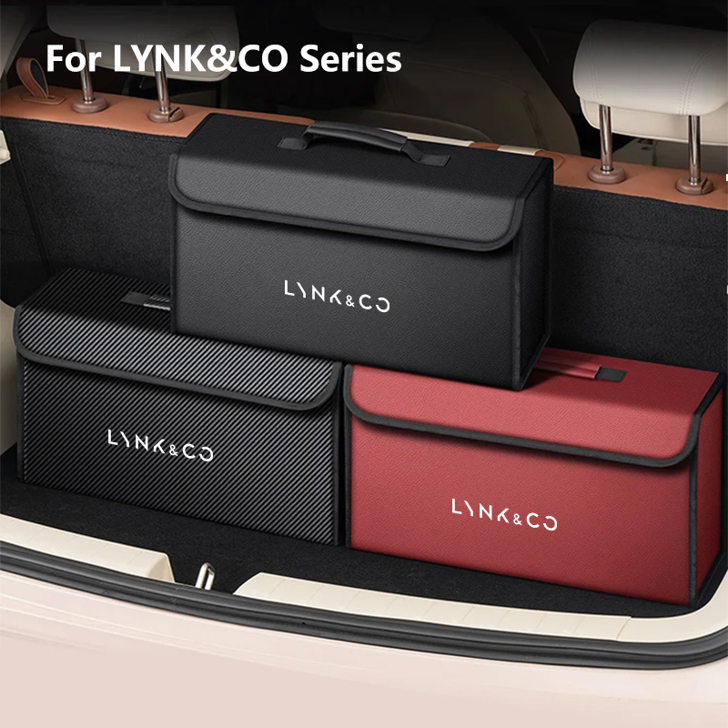자동차 가죽 트렁크 수납함 접이식 카본 파이버 LYNK - Car Trunk Organizer Foldable Storage Box 리뷰 및 가격