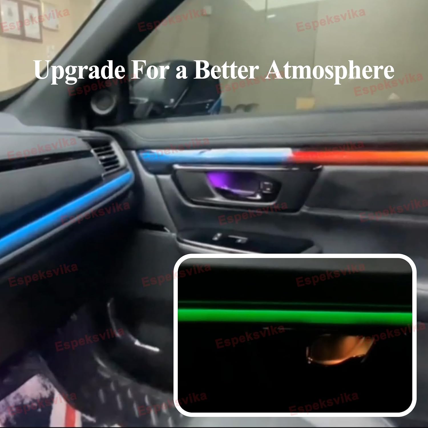 혼다 CRV 2017-2021 차량용 18 in 1 L - Led Ambient Interior Car Lights App Control 리뷰 및 가격
