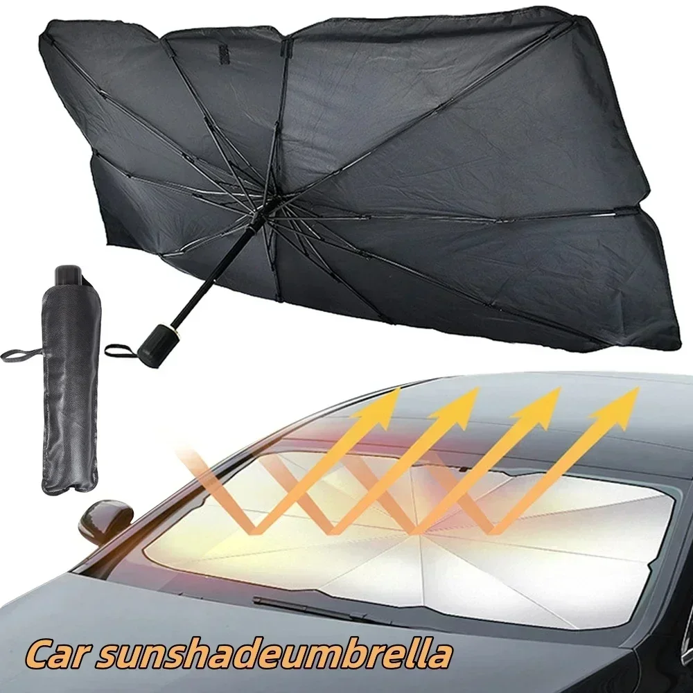 차량 앞유리 차양 우산 접이식 햇빛 가리개 UV 차단  - Car Sunshade Windshield Umbrella Foldable 리뷰 및 가격