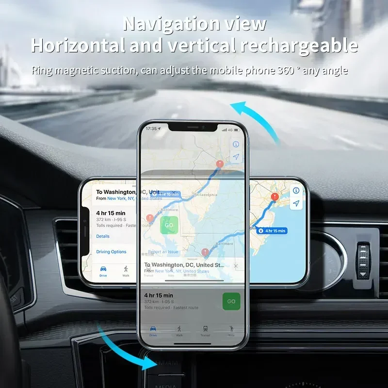 마그네틱 자동차 무선 충전기 휴대폰 마운트 거치대, 아 - Wireless Car Charger Mount Fast Charging 리뷰 및 가격