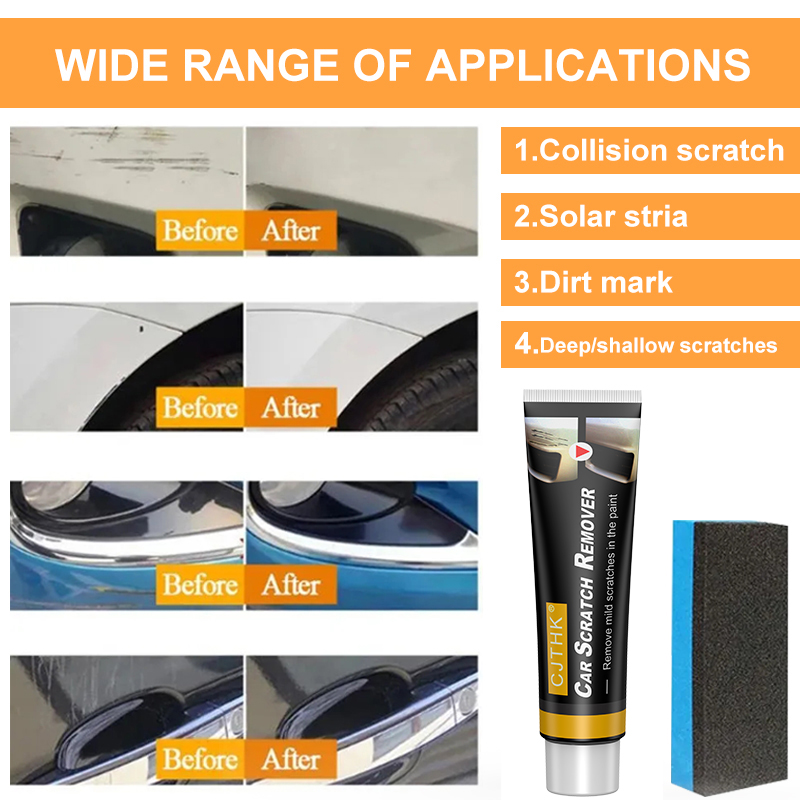 자동차 스크래치 제거 페인트 관리 도구 자동 스월 제거 - Car Scratch Repair Polishing Wax Paste 리뷰 및 가격