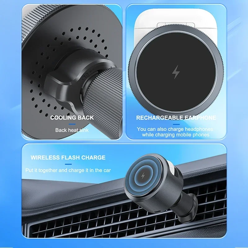 아이폰용 차량용 자석 무선 충전기, MagSafe 호환 - Wireless Car Charger Mount Fast Charging 리뷰 및 가격