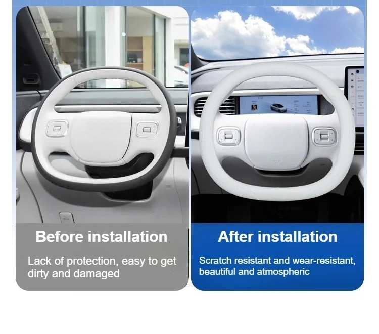 Xpeng G6 2025용 자동차 핸들 커버 미끄럼 방 - Car Steering Wheel Cover Anti Slip Breathable 리뷰 및 가격
