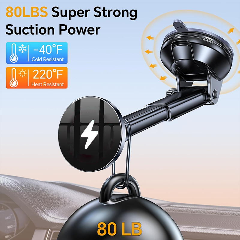 UYUXIO 15W 고속 무선 마그네틱 차량용 충전기  - Wireless Car Charger Mount Fast Charging 리뷰 및 가격