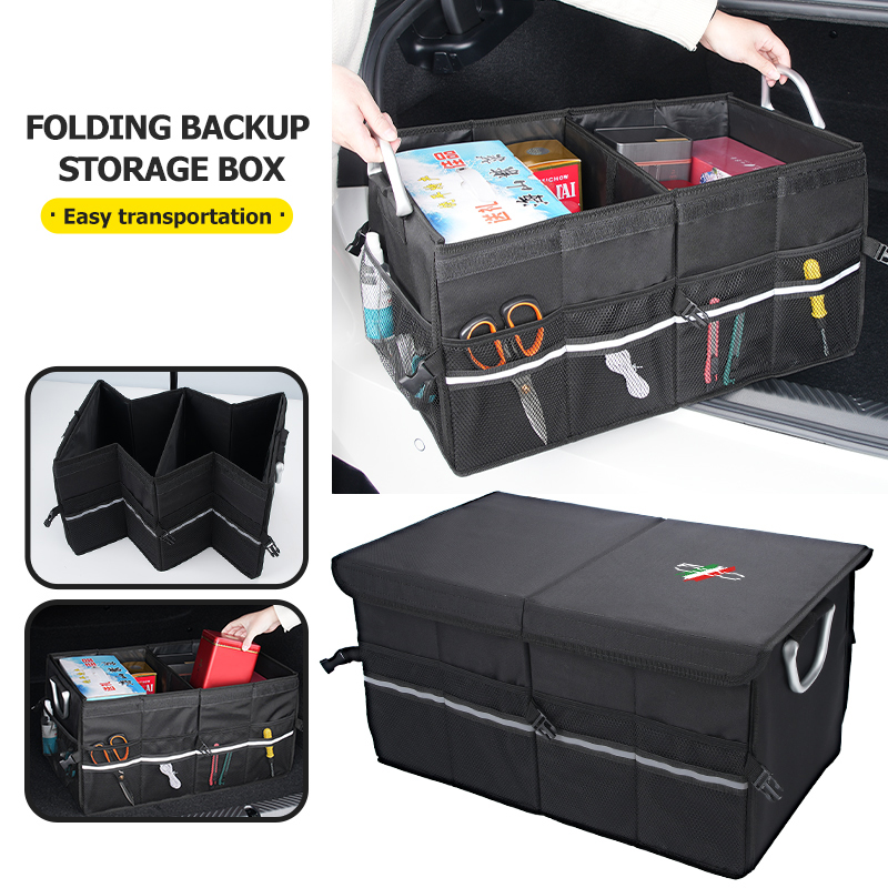 접이식 자동차 트렁크 보관함 피아트 500 500C 2 - Car Trunk Organizer Foldable Storage Box 리뷰 및 가격