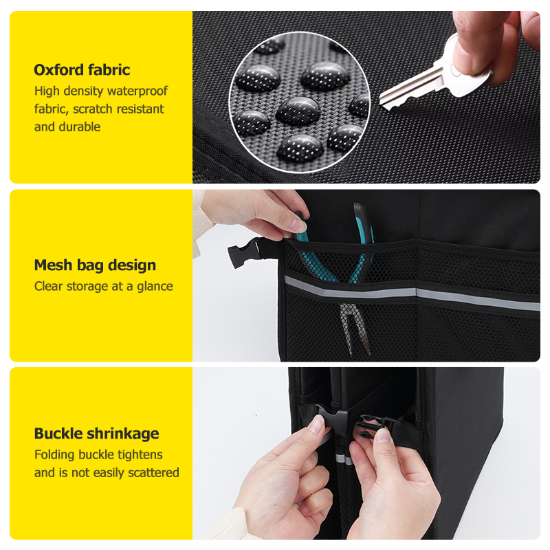 접이식 자동차 트렁크 보관함 피아트 500 500C 2 - Car Trunk Organizer Foldable Storage Box 리뷰 및 가격