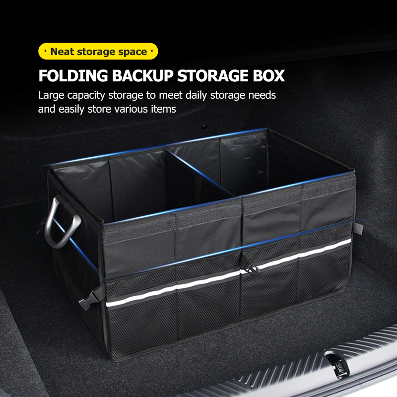 접이식 자동차 트렁크 보관함 피아트 500 500C 2 - Car Trunk Organizer Foldable Storage Box 리뷰 및 가격
