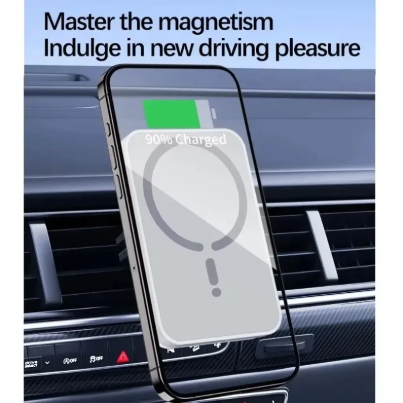 30W 마그네틱 차량용 무선 충전기 에어벤트 GPS 폰 - Wireless Car Charger Mount Fast Charging 리뷰 및 가격