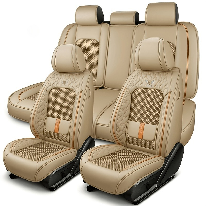 제투어 T2, 다치아 조거 EX30, 모델3 액세서리  - Leather Car Seat Covers Full Set Universal 리뷰 및 가격