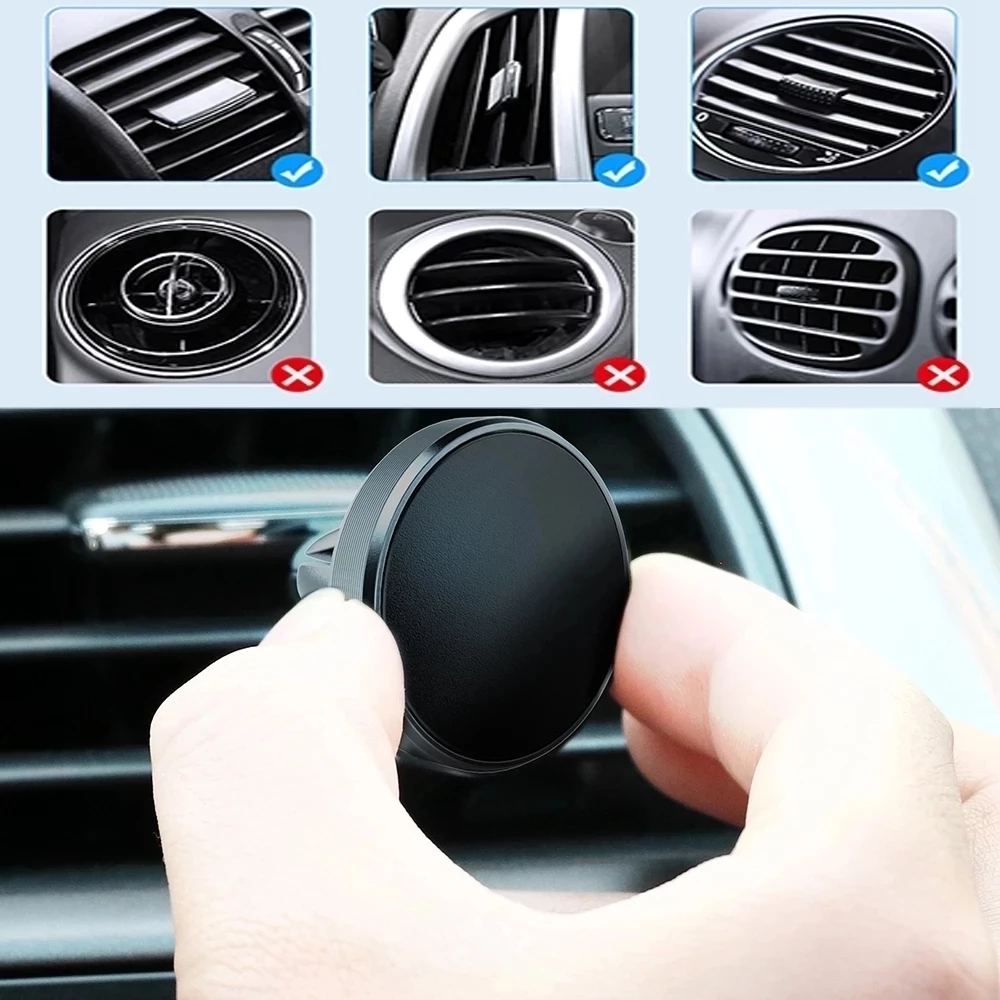 자동차용 자석식 휴대폰 거치대, 아이폰 14 13 삼성 - Magnetic Phone Holder For Car Vent 리뷰 및 가격