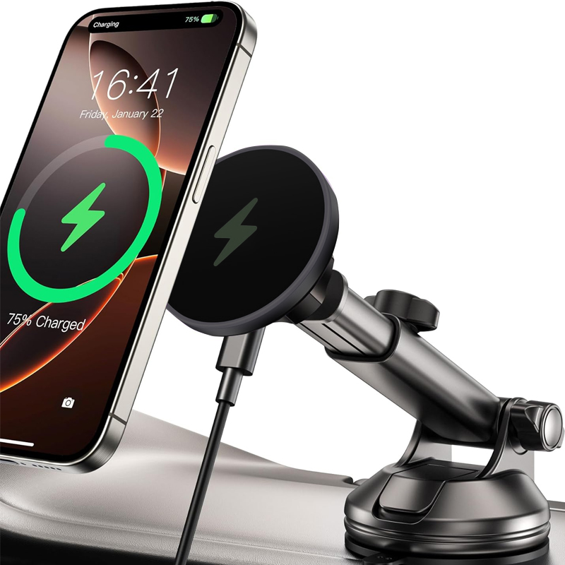 UYUXIO 15W 고속 충전 차량용 대시보드 마그네틱 - Wireless Car Charger Mount Fast Charging 리뷰 및 가격