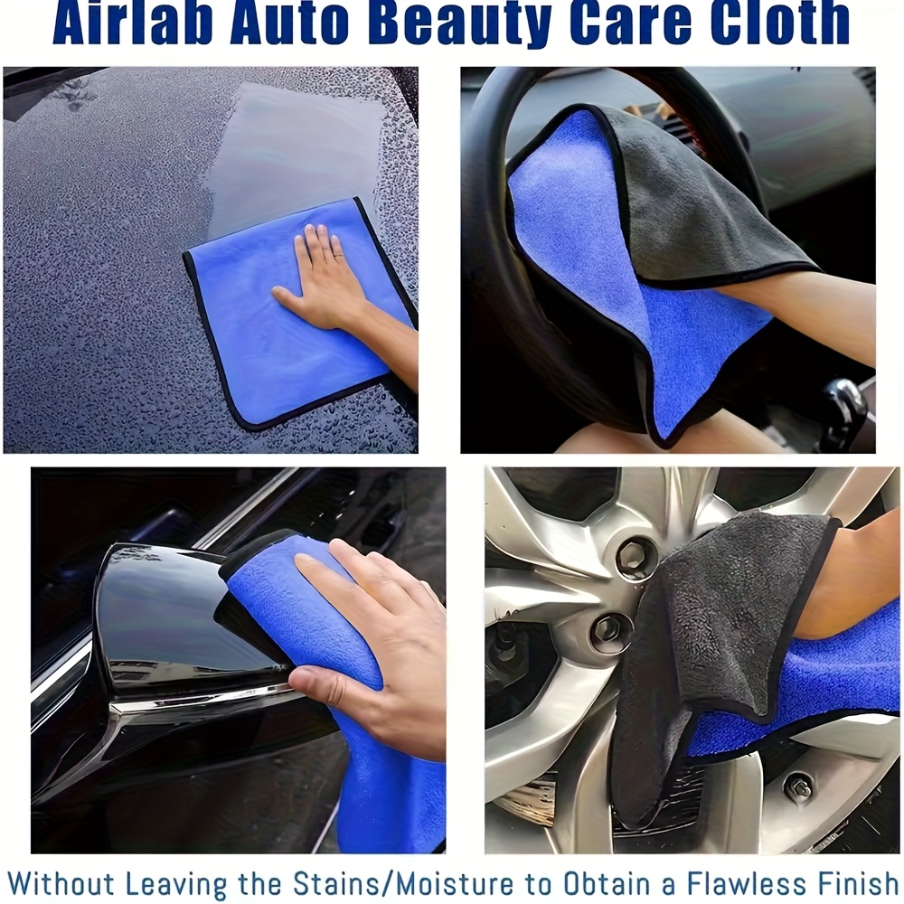 1-10개입 마이크로파이버 자동차 청소 타월 초흡수성  - Microfiber Car Drying Towel Super Absorbent 리뷰 및 가격