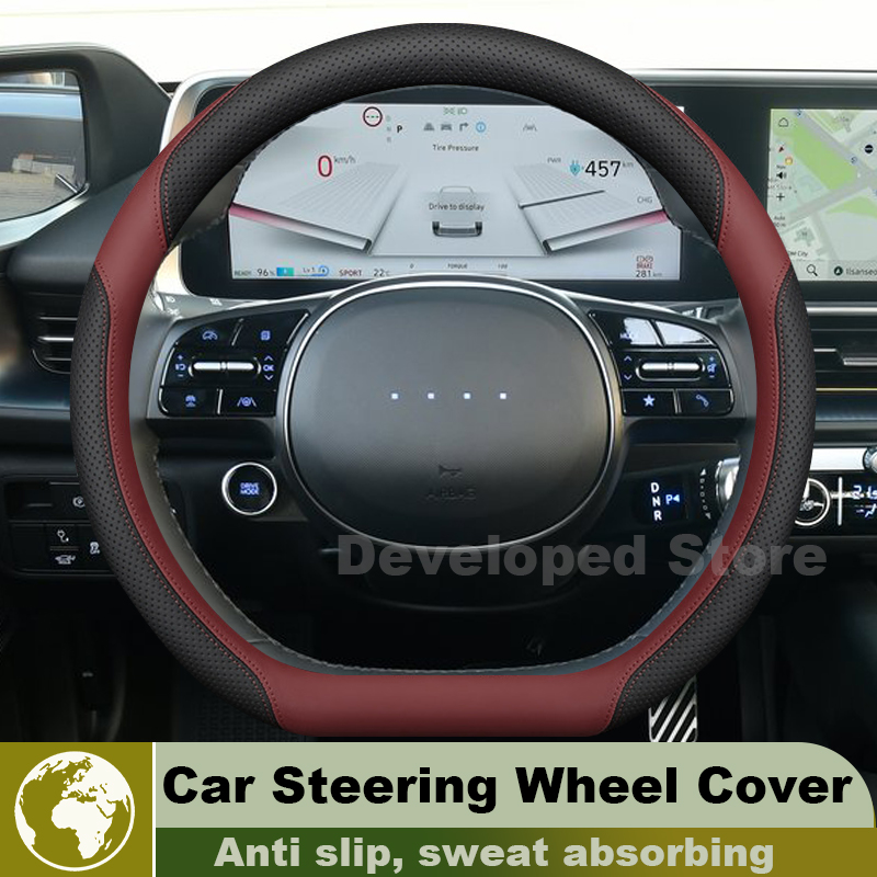 현대 캐스퍼 EV 인스터 2026-2021 INONQ  - Car Steering Wheel Cover Anti Slip Breathable 리뷰 및 가격
