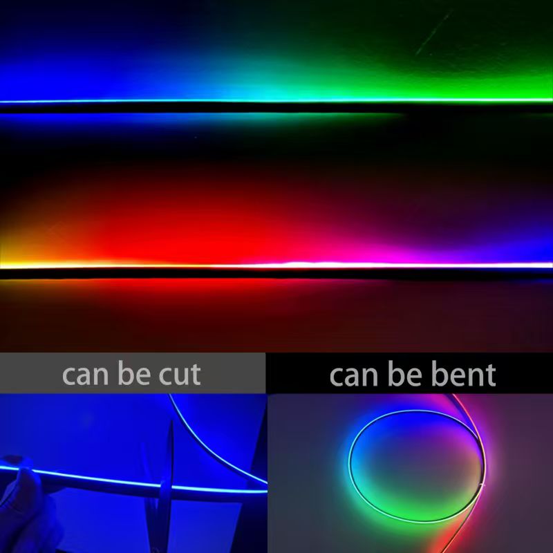 12V 범용 심포니 자동차 실내 무드등 LED 실내 R - Led Ambient Interior Car Lights App Control 리뷰 및 가격