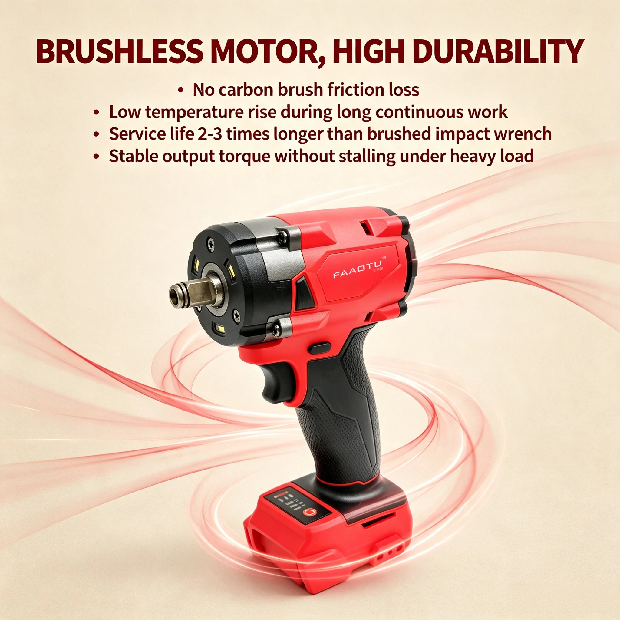 FAAOTU 18V 브러시리스 무선 1/2인치 임팩트  - Auto Repair Tools 리뷰 및 가격
