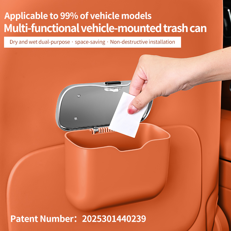 창의적인 뚜껑이 있는 차량용 쓰레기통, 방수 걸이형 수 - Waterproof Car Trash Can With Lid 리뷰 및 가격