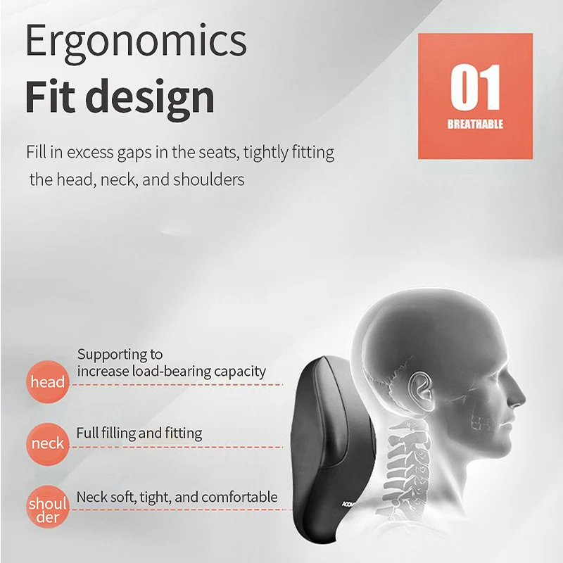 메모리 폼 자동차 목 보호 쿠션, 요추 등 지지대 통기 - Memory Foam Car Neck Pillow Lumbar Support 리뷰 및 가격