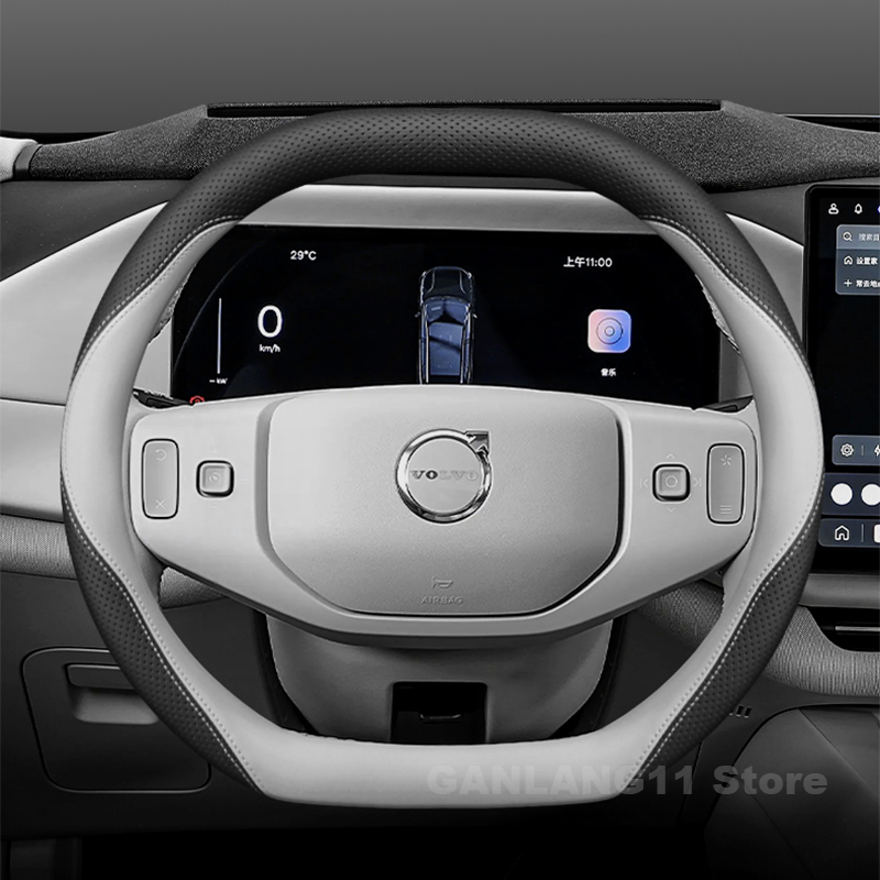 모든 신형 볼보 EX30 XC70 2024-2026용  - Car Steering Wheel Cover Anti Slip Breathable 리뷰 및 가격