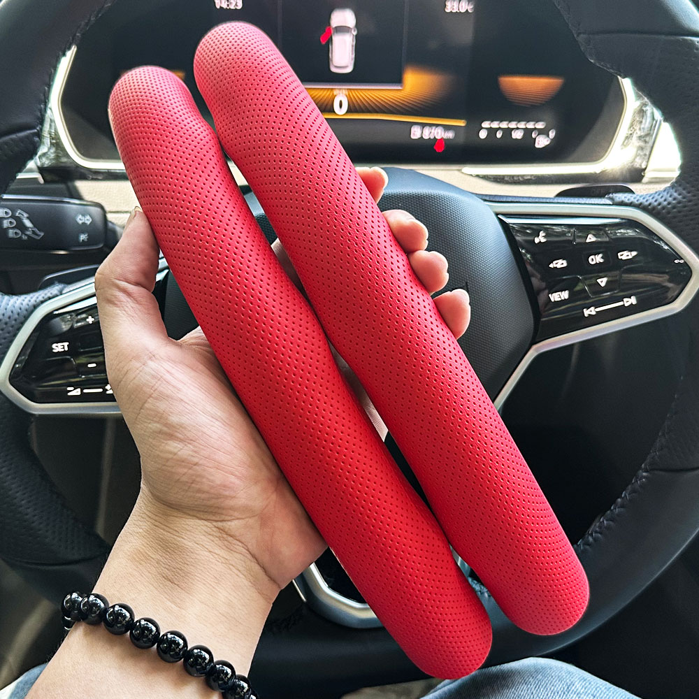 유니버설 D형 원형 자동차 스티어링 휠 커버 통풍구 가 - Car Steering Wheel Cover Anti Slip Breathable 리뷰 및 가격
