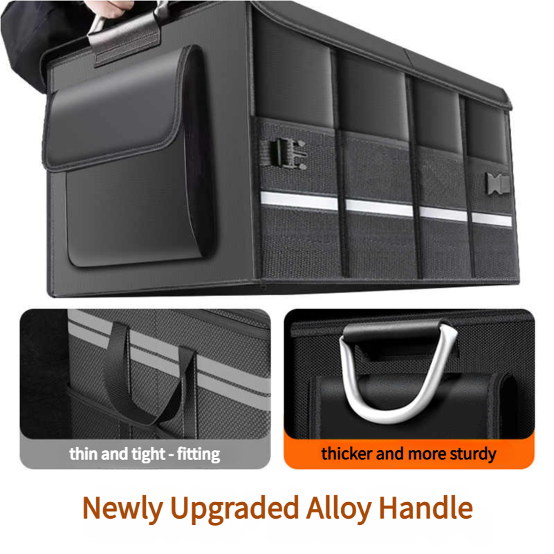 자동차 용 헤비 듀티 72L 트렁크 주최자 대용량 접이 - Car Trunk Organizer Foldable Storage Box 리뷰 및 가격