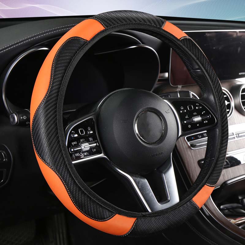 자동차 핸들 커버 통기성 안티 슬립 PU 가죽 스티어링 - Car Steering Wheel Cover Anti Slip Breathable 리뷰 및 가격