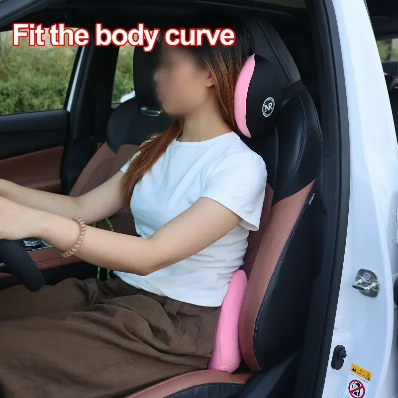 운전 편의성을 위한 차량용 등받이 쿠션 액세서리, 자동 - Memory Foam Car Neck Pillow Lumbar Support 리뷰 및 가격
